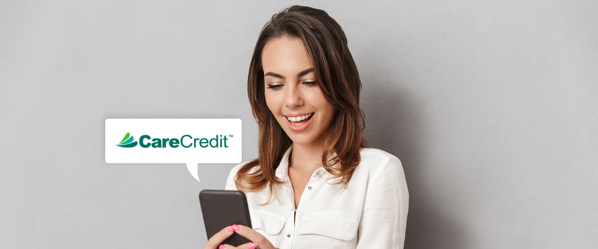 Get Easy financing with CareCredit